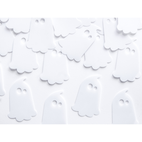 Confettis fantôme blanc x 20