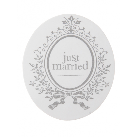 Confettis pour décoration de table "JUST MARRIED"